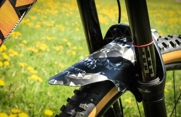 Mud Guard Skull Black, Gray