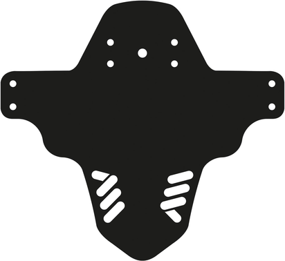Mud Guard Black, White