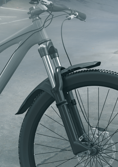 Front Mudguard Black