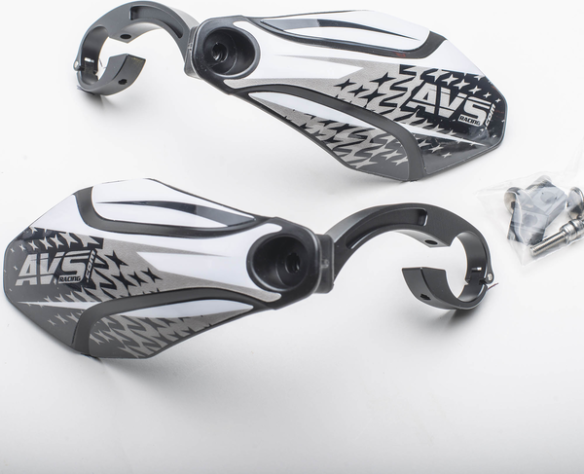 Handguards Kit With Aluminium Supports Black
