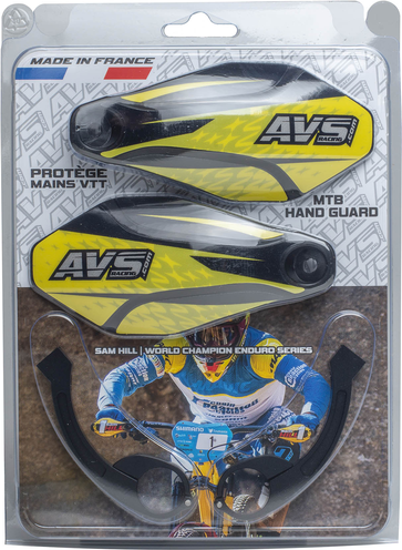 Handguards Kit With Aluminium Supports Black