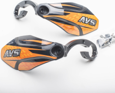 Handguards Kit With Aluminium Supports Black
