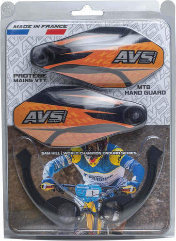 Handguards Kit With Aluminium Supports Black