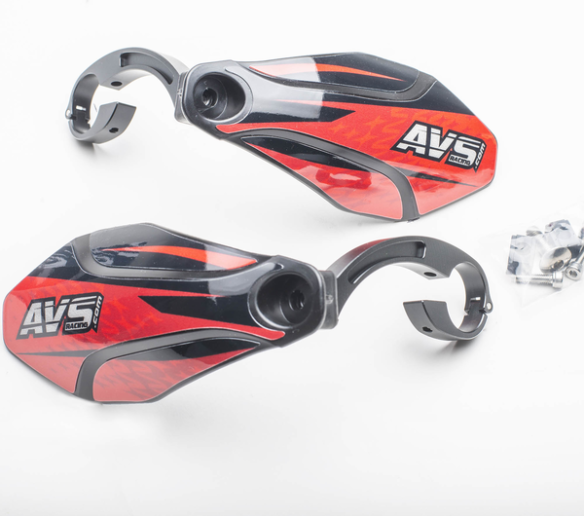 Handguards Kit With Aluminium Supports Black