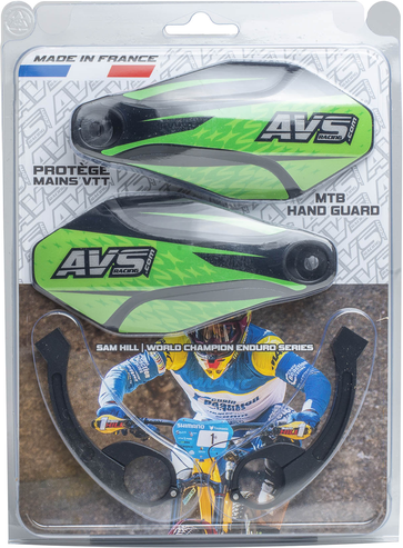 Handguards Kit With Aluminium Supports Black