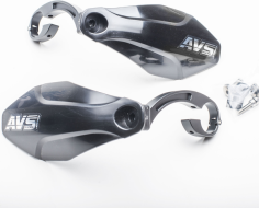 Handguards Kit With Aluminium Supports Black