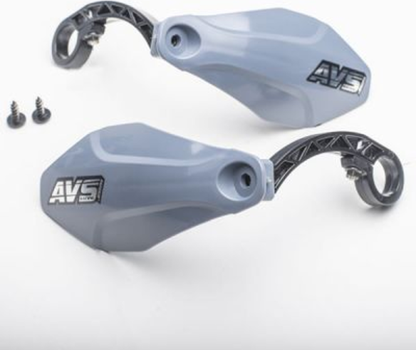 Handguards Kit With Aluminium Supports Black