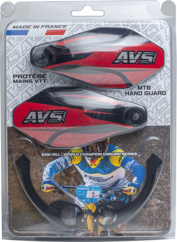 Handguards Kit With Aluminium Supports Black