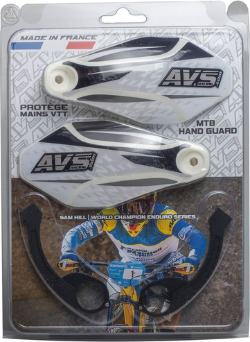 Handguards Kit With Aluminium Supports Black
