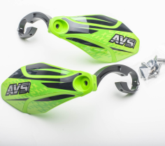 Handguards Kit With Aluminium Supports Black