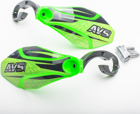 Handguards Kit With Aluminium Supports Black