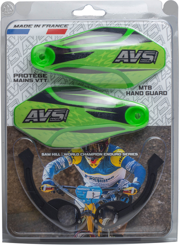 Handguards Kit With Aluminium Supports Black