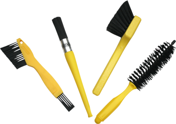 Pro Brush Kit Black, Yellow