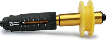 Travel Chain Keeper Black, Gold