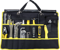 Burrito Tool Kit Black, Yellow