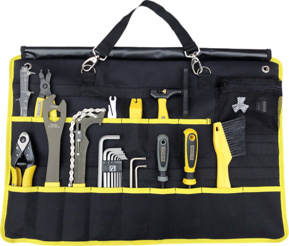 Burrito Tool Kit Black, Yellow