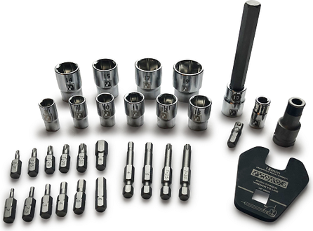 Pro Bit And Socket Set - 31 Pcs
