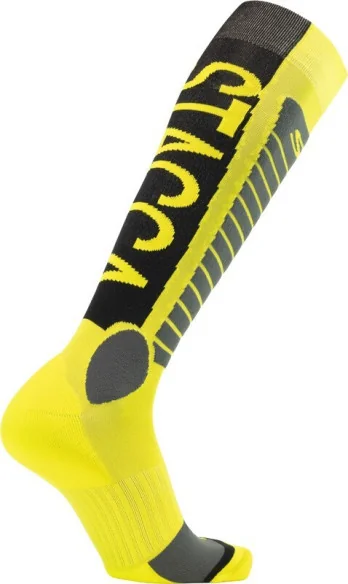 Moto MX/Enduro Rapidus Yellow/Grey/Black Socks