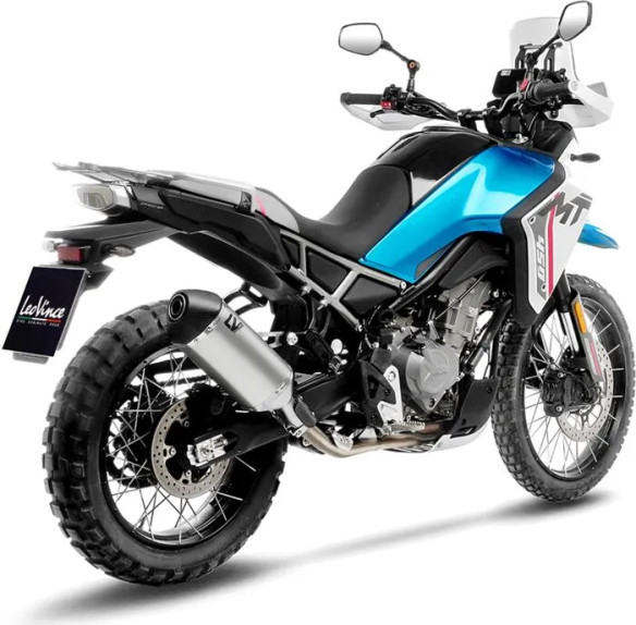 Evacuare finala Slip-On LV-14 CF MOTO 450 MT Argintiu