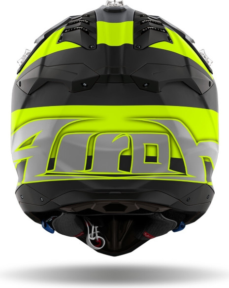 Casca Moto MX/Enduro Aviator 3 Monarch Black Matt/Yellow