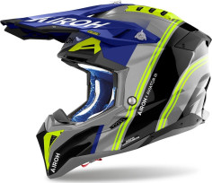 Casca Moto MX/Enduro Aviator 3 Hima Blue Gloss