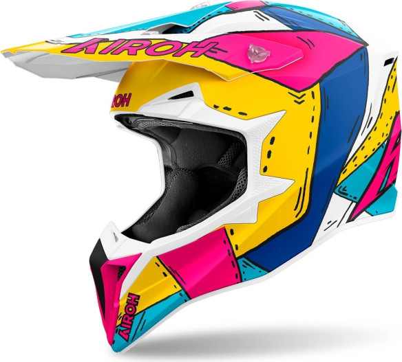 Casca Moto MX/Enduro Wraaap Paint Matt