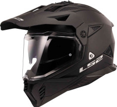 Casca Moto ATV MX702 Pioneer II Solid Black Matt