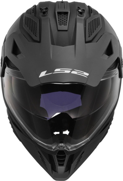 Casca Moto ATV MX702 Pioneer II Solid Black Matt
