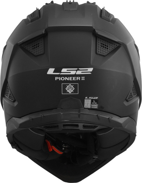 Casca Moto ATV MX702 Pioneer II Solid Black Matt