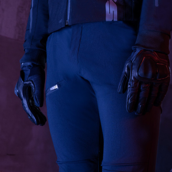 Pantaloni Moto Textili Charged Anthracite