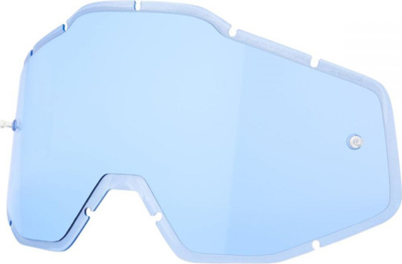 Lentila Schimb Racecraft/Accuri/Strata Albastra ANTI-FOG INJECTED