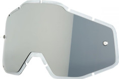 Lentila Schimb Racecraft/Accuri/Strata Oglinda Argintie FLASH/Fumurie ANTI-FOG INJECTED