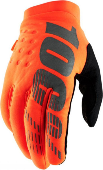 Manusi Brisker Orange/Black Copii