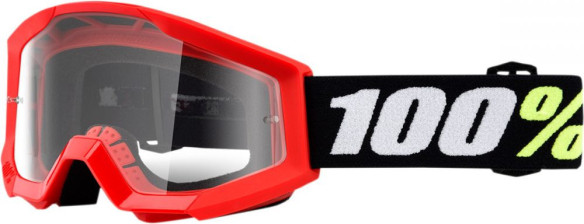 Ochelari Enduro Copii Strata Mini Grom Red Clear Lens