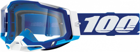 Ochelari Enduro Racecraft 2 Blue Clear Lens