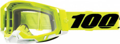 Ochelari Enduro Racecraft 2 Fluo Yellow Clear Lens