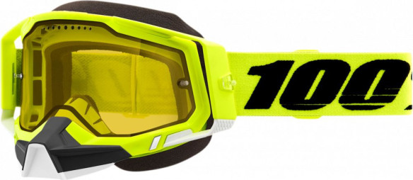 Ochelari Snowmobil Racecraft 2 Fluo Yellow