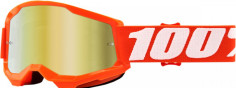 Ochelari Enduro Copii Strata 2 Orange Mirror Gold Lens