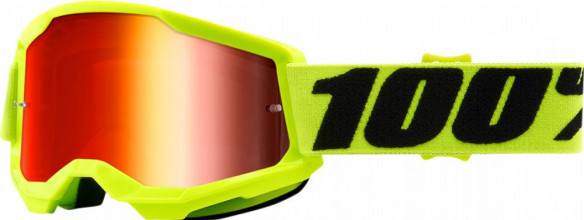 Ochelari Enduro Copii Strata 2 Yellow Mirror Lens