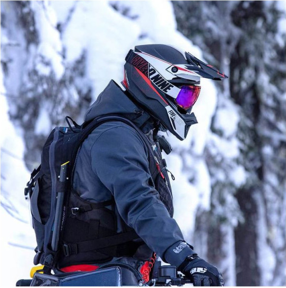 Ochelari Snowmobil Aviator 2.0 IgniteS1 Racing Red