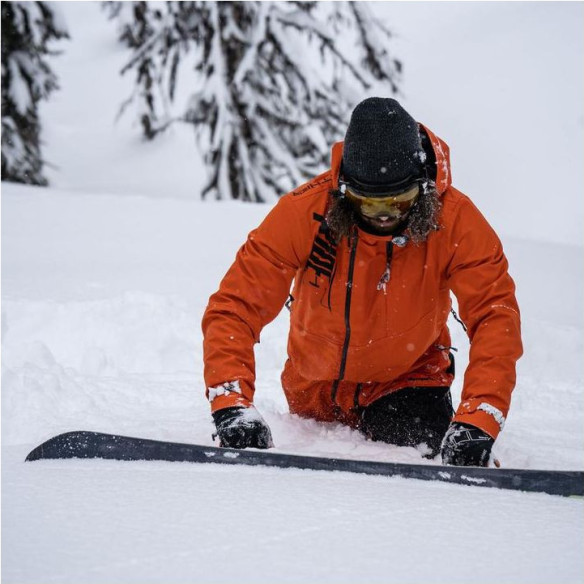 Combinezon Snowmobil Non-Insulated Ether Sympatex Orange/Black