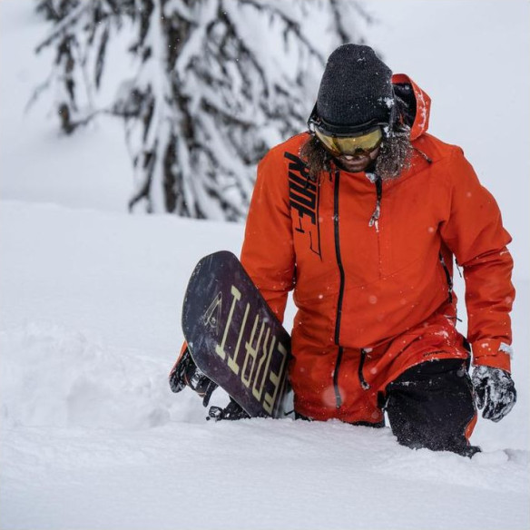 Combinezon Snowmobil Non-Insulated Ether Sympatex Orange/Black