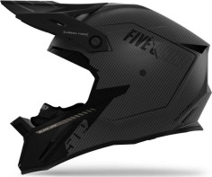 Casca Snowmobil Altitude 2.0 Carbon Fiber 3K ECE Hi Flow Black Ops Matt