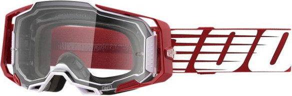 Ochelari Moto MX/Enduro Armega Deep Red Clear Lens 50004-00009