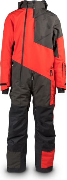 Combinezon Snowmobil Non-Insulated Allied Mono Suit Shell Racing Red