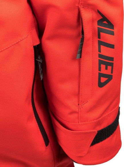 Combinezon Snowmobil Non-Insulated Allied Mono Suit Shell Racing Red