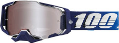 Ochelari Moto Enduro Armega Blue Silver Mirrored Lens