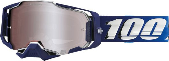 Ochelari Moto Enduro Armega Blue Silver Mirrored Lens