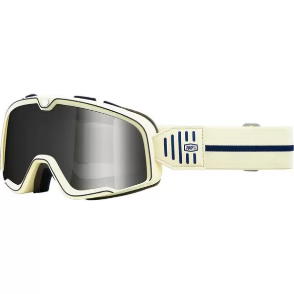 Ochelari Moto Enduro Barstow White Mirrored Lens