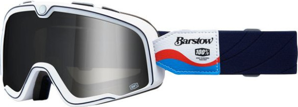Ochelari Moto Enduro Barstow Blue/Red/White Mirrored Lens